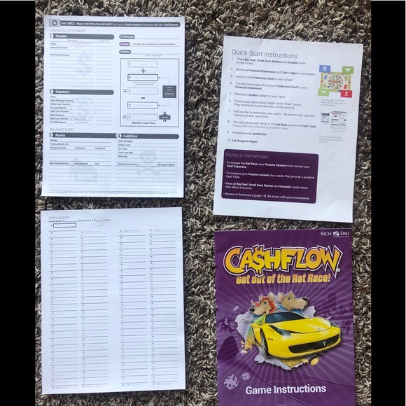 SOLD — Cashflow board game - Picture 4 of 5